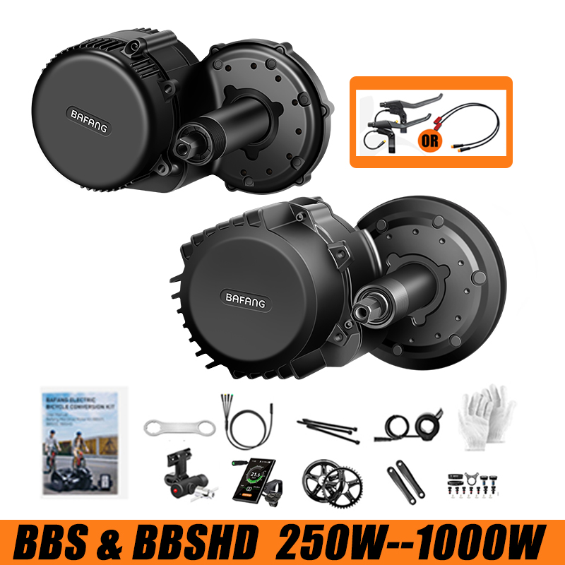 Mid Drive Conversion Kit 1000W - Zestaw silnika Bafang 36V 48V do