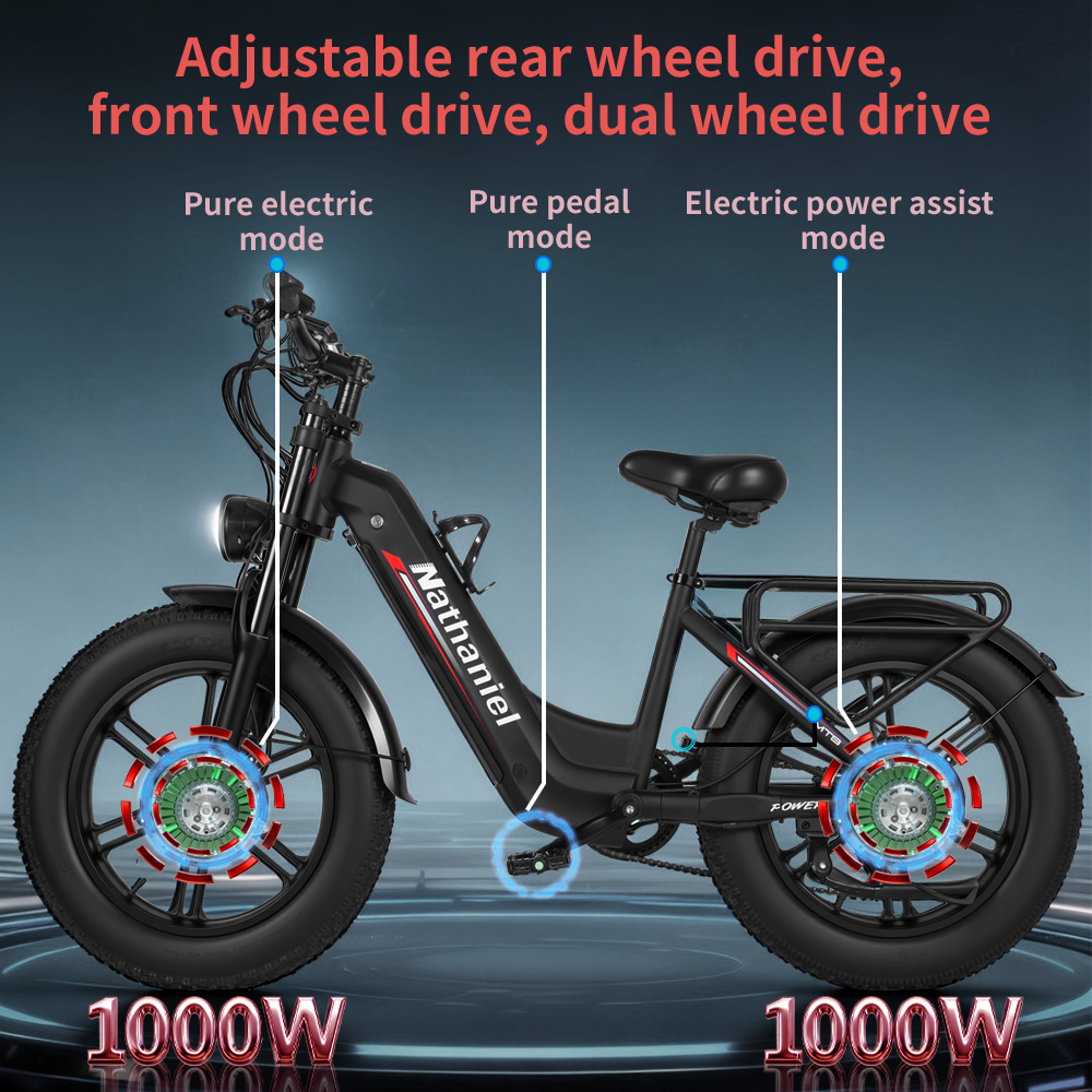 Elektryczny rower dla dorosłyc – Dual Motor Ebike Kit 2000W recenzja i cena