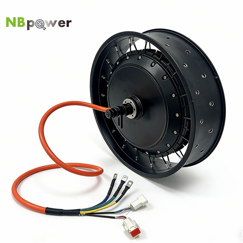 NBpower/QS 273 40H 48-96V, moc – 72V 8000W Brushless Hub Motor recenzja i cena